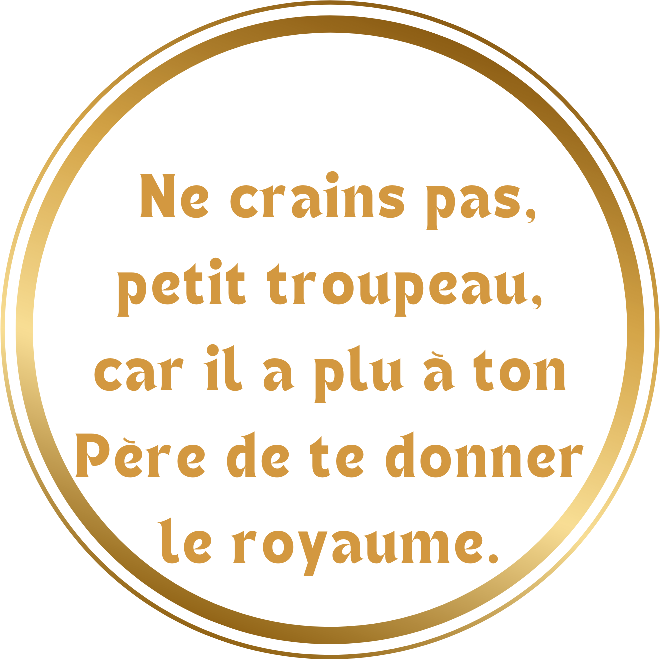 Collection L'Écho de la Paix, pochette pour Bible