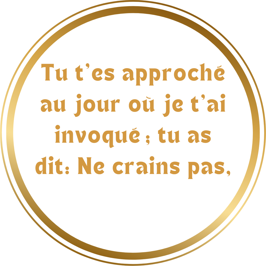 Collection L'Écho de la Paix, pochette pour Bible