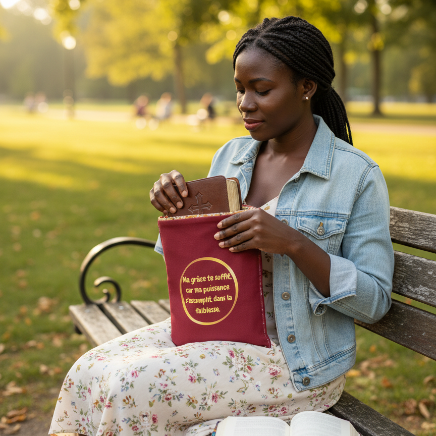 Pochette de Bible Personnalisable